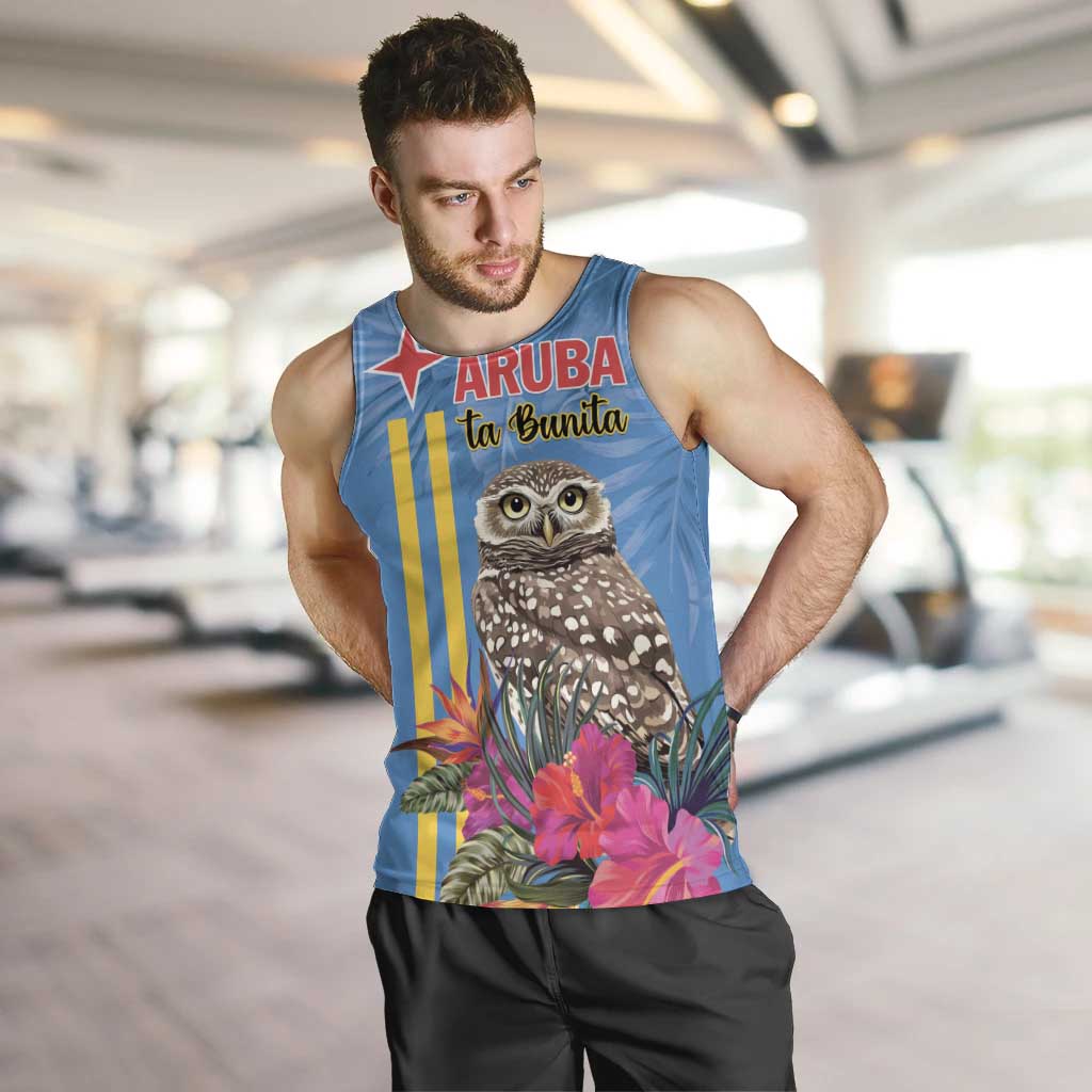 Aruba ta Bonita Men Tank Top Aruba Shoco Tropical Vibe - Wonder Print Shop
