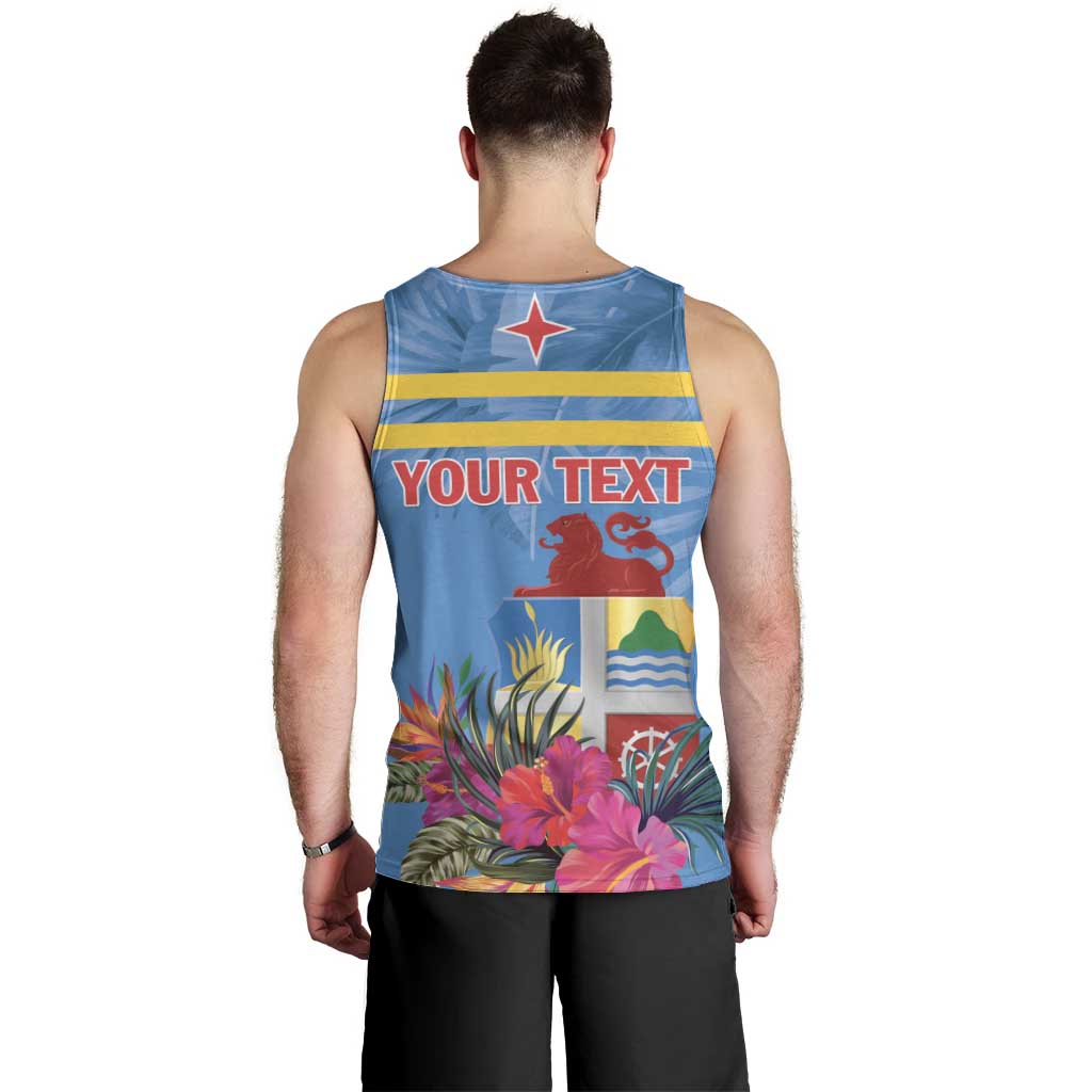 Aruba ta Bonita Men Tank Top Aruba Shoco Tropical Vibe - Wonder Print Shop