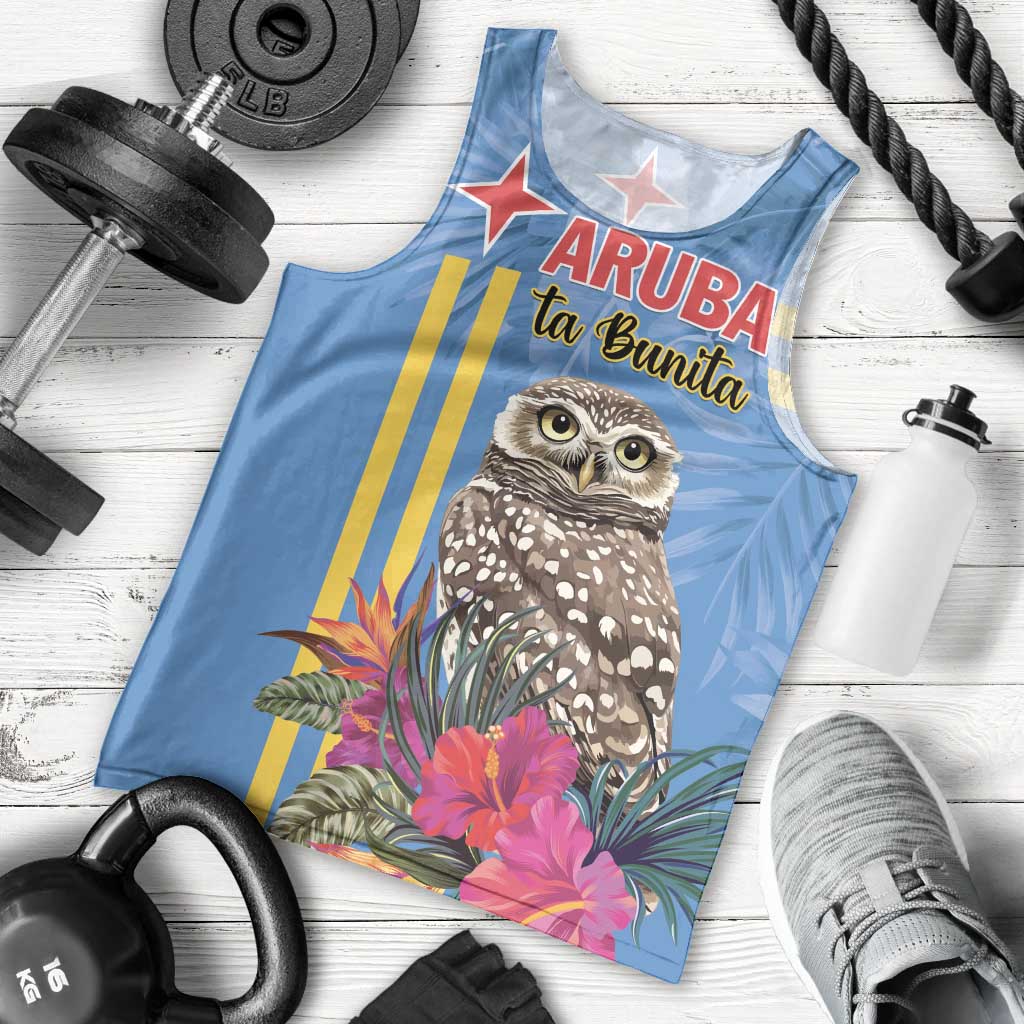 Aruba ta Bonita Men Tank Top Aruba Shoco Tropical Vibe - Wonder Print Shop