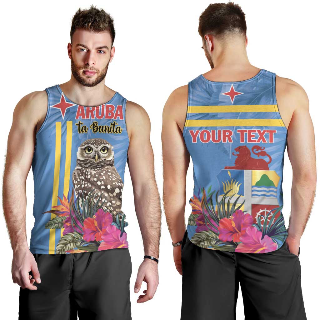 Aruba ta Bonita Men Tank Top Aruba Shoco Tropical Vibe - Wonder Print Shop