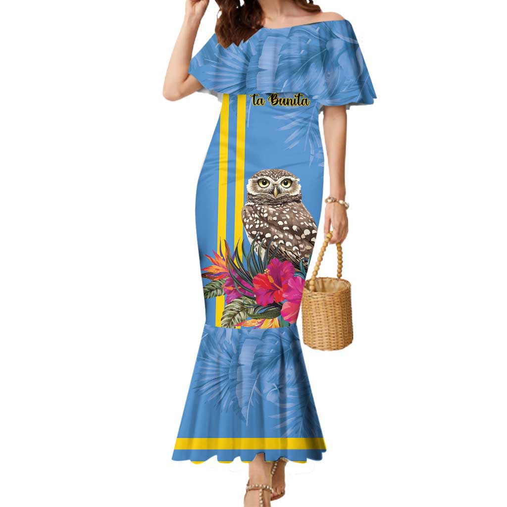 Aruba ta Bonita Mermaid Dress Aruba Shoco Tropical Vibe - Wonder Print Shop