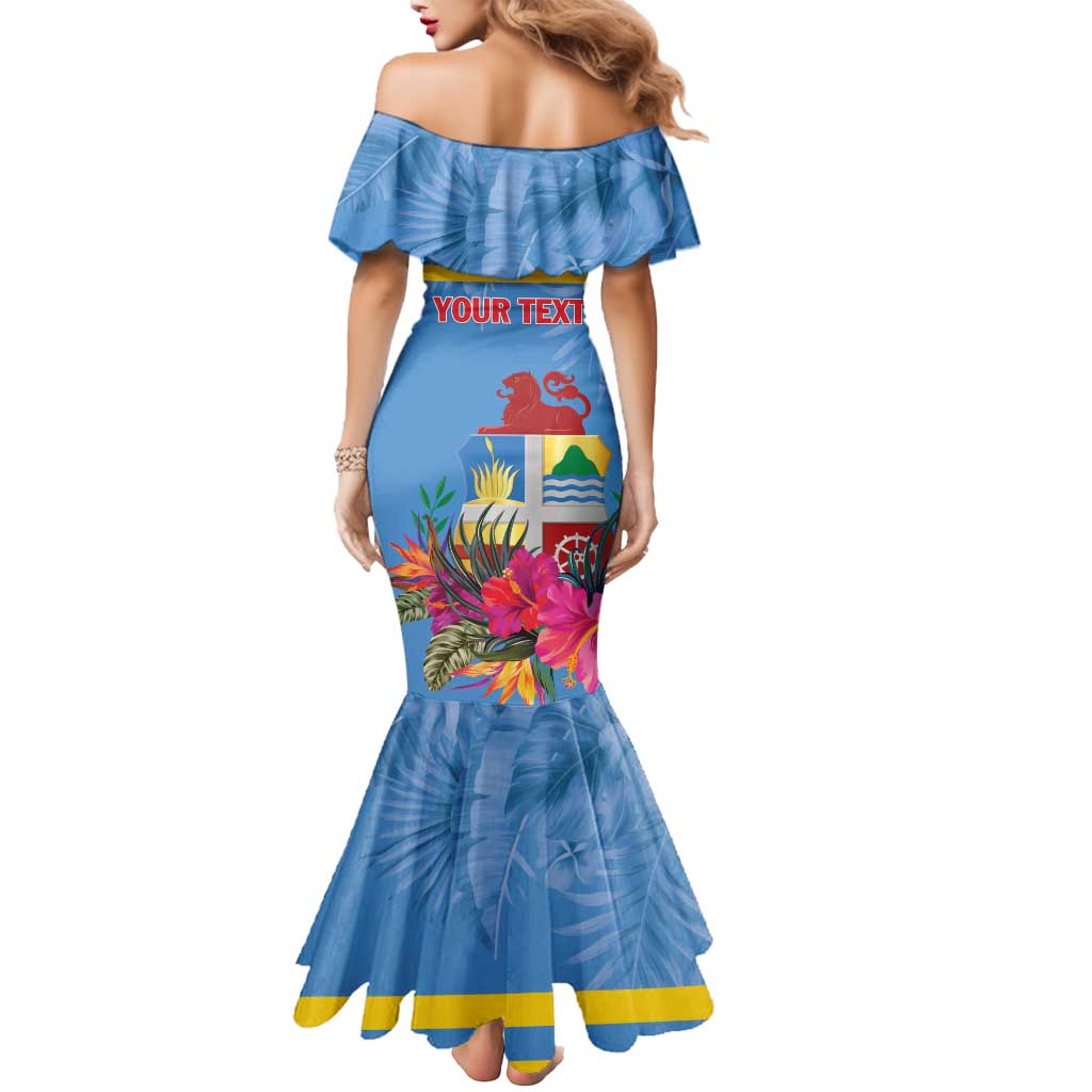 Aruba ta Bonita Mermaid Dress Aruba Shoco Tropical Vibe - Wonder Print Shop