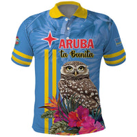 Aruba ta Bonita Polo Shirt Aruba Shoco Tropical Vibe - Wonder Print Shop