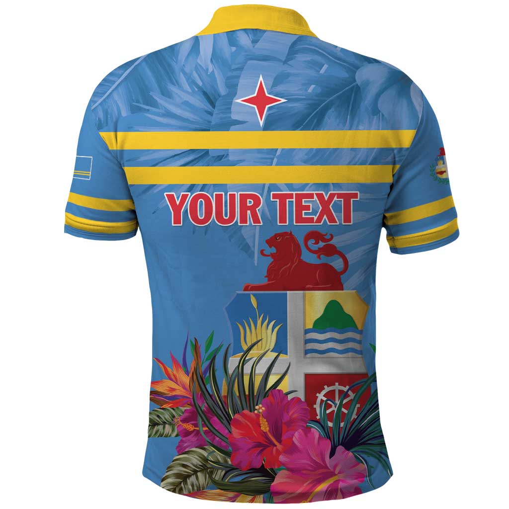 Aruba ta Bonita Polo Shirt Aruba Shoco Tropical Vibe - Wonder Print Shop