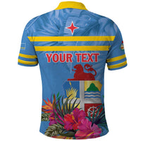 Aruba ta Bonita Polo Shirt Aruba Shoco Tropical Vibe - Wonder Print Shop