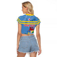 Aruba ta Bonita Raglan Cropped T Shirt Aruba Shoco Tropical Vibe - Wonder Print Shop