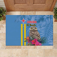 Aruba ta Bonita Rubber Doormat Aruba Shoco Tropical Vibe - Wonder Print Shop