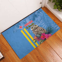 Aruba ta Bonita Rubber Doormat Aruba Shoco Tropical Vibe - Wonder Print Shop