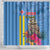 Aruba ta Bonita Shower Curtain Aruba Shoco Tropical Vibe