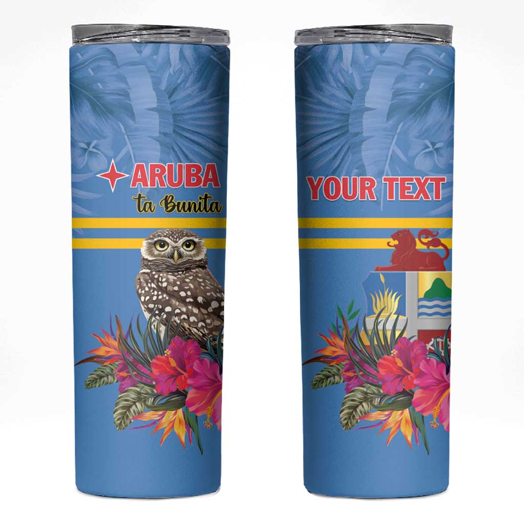 Aruba ta Bonita Skinny Tumbler Aruba Shoco Tropical Vibe - Wonder Print Shop