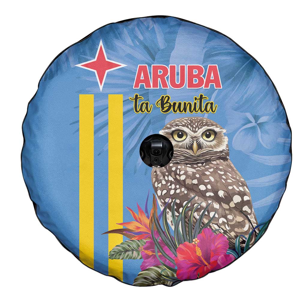 Aruba ta Bonita Spare Tire Cover Aruba Shoco Tropical Vibe - Wonder Print Shop