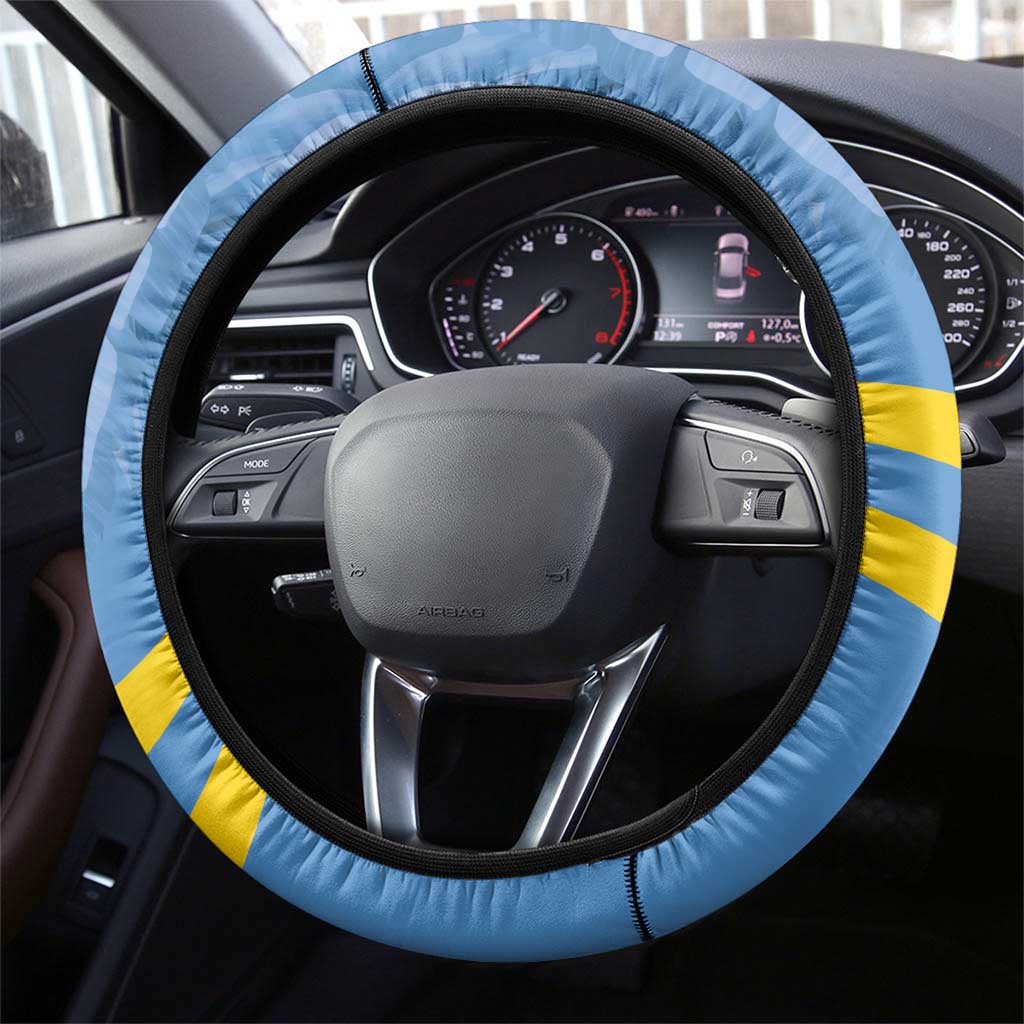 Aruba ta Bonita Steering Wheel Cover Aruba Shoco Tropical Vibe - Wonder Print Shop