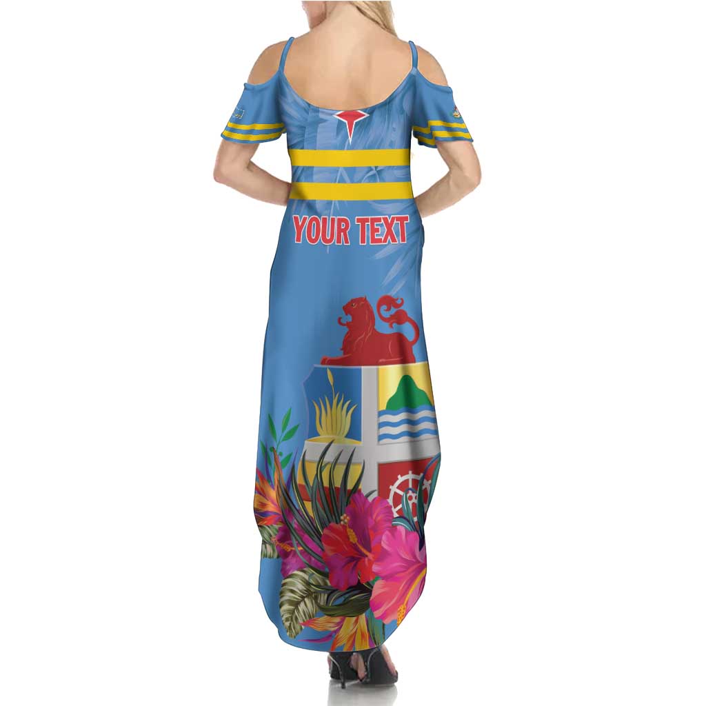 Aruba ta Bonita Summer Maxi Dress Aruba Shoco Tropical Vibe - Wonder Print Shop