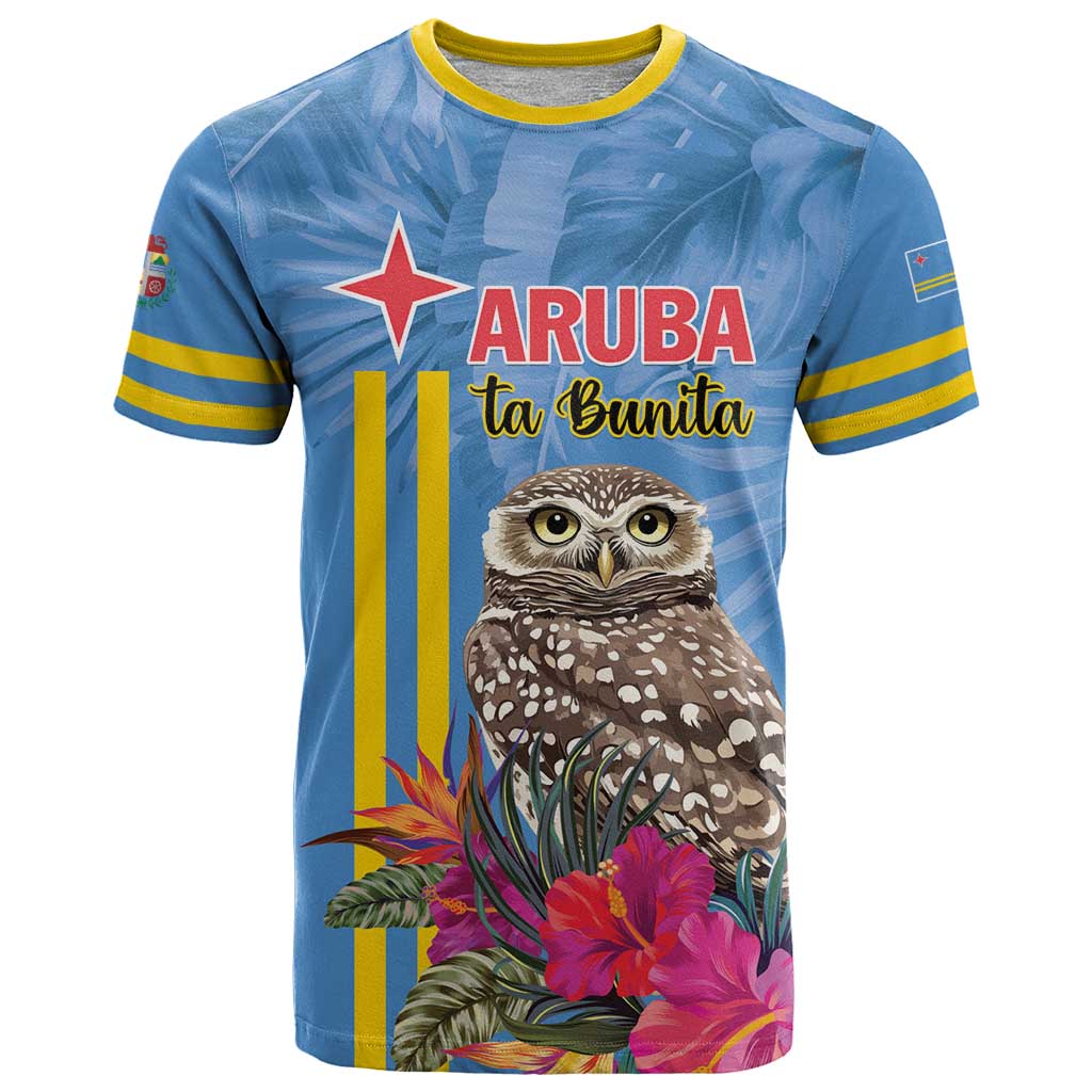 Aruba ta Bonita T Shirt Aruba Shoco Tropical Vibe - Wonder Print Shop