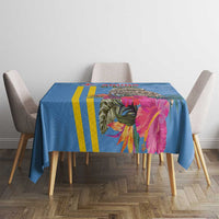 Aruba ta Bonita Tablecloth Aruba Shoco Tropical Vibe - Wonder Print Shop