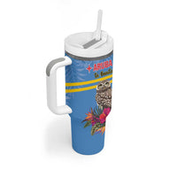 Aruba ta Bonita Tumbler With Handle Aruba Shoco Tropical Vibe - Wonder Print Shop