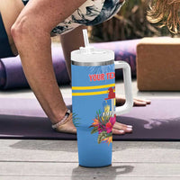 Aruba ta Bonita Tumbler With Handle Aruba Shoco Tropical Vibe - Wonder Print Shop
