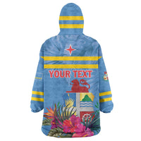 Aruba ta Bonita Wearable Blanket Hoodie Aruba Shoco Tropical Vibe - Wonder Print Shop