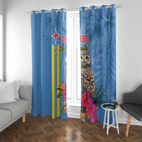 Aruba ta Bonita Window Curtain Aruba Shoco Tropical Vibe - Wonder Print Shop