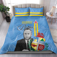 Feliz Dia di Betico Bedding Set Aruba Flag Style - Wonder Print Shop