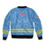 Feliz Dia di Betico Bomber Jacket Aruba Flag Style - Wonder Print Shop