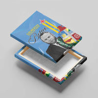 Feliz Dia di Betico Canvas Wall Art Aruba Flag Style - Wonder Print Shop