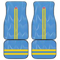 Feliz Dia di Betico Car Mats Aruba Flag Style - Wonder Print Shop