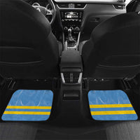 Feliz Dia di Betico Car Mats Aruba Flag Style - Wonder Print Shop