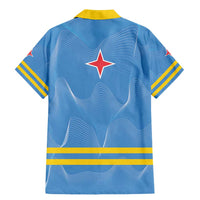 Feliz Dia di Betico Family Matching Mermaid Dress and Hawaiian Shirt Aruba Flag Style - Wonder Print Shop