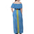 Feliz Dia di Betico Family Matching Off Shoulder Maxi Dress and Hawaiian Shirt Aruba Flag Style - Wonder Print Shop