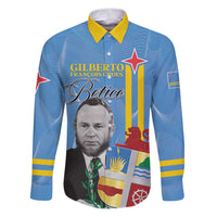 Feliz Dia di Betico Family Matching Puletasi and Hawaiian Shirt Aruba Flag Style - Wonder Print Shop