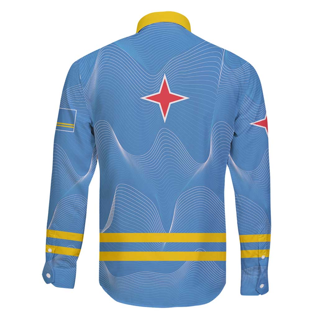 Feliz Dia di Betico Family Matching Puletasi and Hawaiian Shirt Aruba Flag Style - Wonder Print Shop