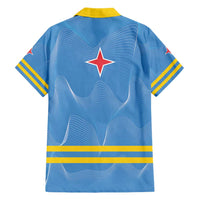 Feliz Dia di Betico Family Matching Short Sleeve Bodycon Dress and Hawaiian Shirt Aruba Flag Style - Wonder Print Shop