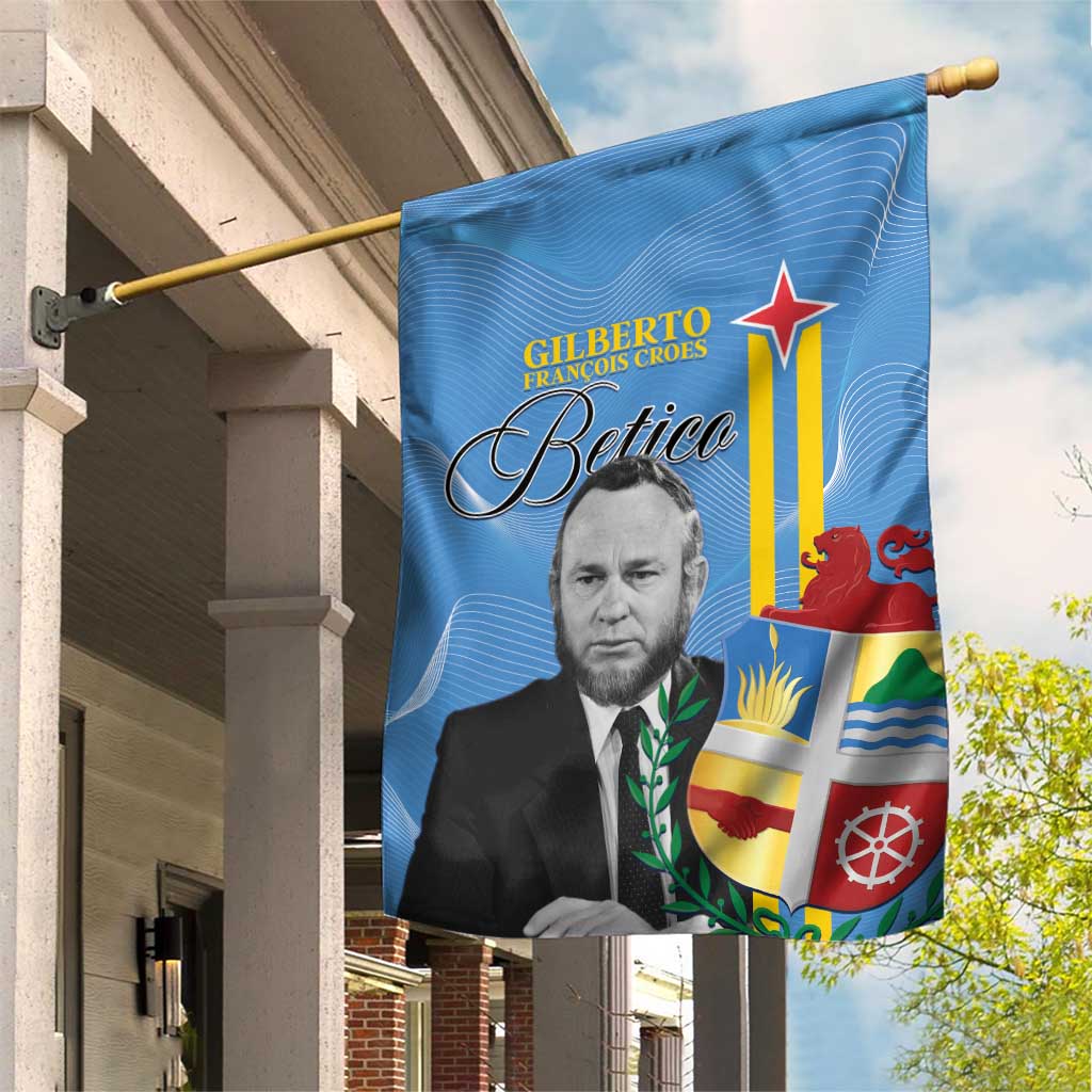 Feliz Dia di Betico Garden Flag Aruba Flag Style - Wonder Print Shop