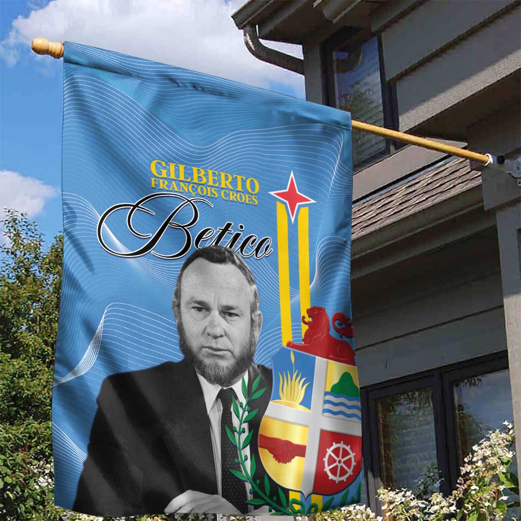 Feliz Dia di Betico Garden Flag Aruba Flag Style - Wonder Print Shop