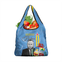 Feliz Dia di Betico Grocery Bag Aruba Flag Style
