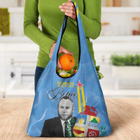 Feliz Dia di Betico Grocery Bag Aruba Flag Style