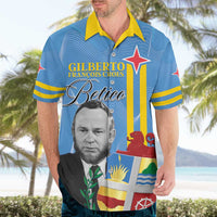 Feliz Dia di Betico Hawaiian Shirt Aruba Flag Style - Wonder Print Shop