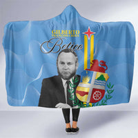 Feliz Dia di Betico Hooded Blanket Aruba Flag Style
