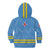 Feliz Dia di Betico Kid Hoodie Aruba Flag Style - Wonder Print Shop