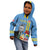 Feliz Dia di Betico Kid Hoodie Aruba Flag Style - Wonder Print Shop