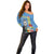 Feliz Dia di Betico Off Shoulder Sweater Aruba Flag Style - Wonder Print Shop