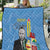 Feliz Dia di Betico Quilt Aruba Flag Style - Wonder Print Shop