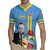 Feliz Dia di Betico Rugby Jersey Aruba Flag Style - Wonder Print Shop