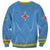 Feliz Dia di Betico Sweatshirt Aruba Flag Style - Wonder Print Shop