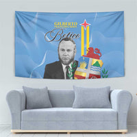 Feliz Dia di Betico Tapestry Aruba Flag Style - Wonder Print Shop
