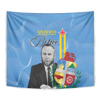 Feliz Dia di Betico Tapestry Aruba Flag Style - Wonder Print Shop