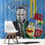Feliz Dia di Betico Window Curtain Aruba Flag Style - Wonder Print Shop