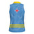 Feliz Dia di Betico Women Sleeveless Polo Shirt Aruba Flag Style - Wonder Print Shop