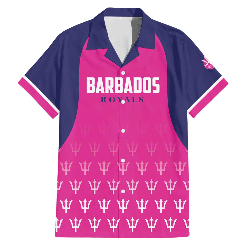 Custom Barbados Royals Cricket Family Matching Mermaid Dress and Hawaiian Shirt Back to Back Champions - Wonder Print Shop